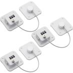  детский блокировка 3 штук дверь дверь раздвижная дверь рефрижератор для 3 колонка dial ( белый )