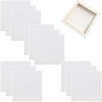  Mini парусина квадратный искусство для панель акварельная живопись живопись масляными красками . для материалы для рисования искусство панель хобби для ( белый, 15cmx15cm 12 шт. комплект )