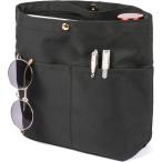  сумка органайзер меньше вертикальный независимый плечо есть 2WAY specification внутренний сумка легкий рюкзак большая сумка для перегородка .( jet черный )