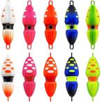 5点 セット オモック イカ型 夜光 発光 タイラバ ジグ 釣り(ピンク、ホワイト、グリーン、レッド、ブルー,  120g)