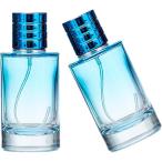  духи пульверизатор градация модный перевозка распылительный контейнер алкоголь заполняющий 30ml 2 шт. комплект ( голубой )