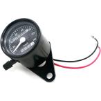 [ сменный товар ] универсальный для мотоцикла спидометр 140km 12V подсветка счетчик пробега одометр ( черный )