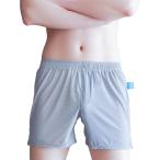 hi... лёд шелк сетка трусы контакт охлаждающий sexy мужской брюки нижнее белье лето "дышит" прохладный ..( серый, XL)