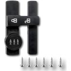  замок 3 колонка dial тип поворотный цинк сплав ( черный )