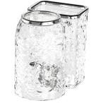  орнамент зубная щетка держатель стакан имеется место хранения подставка кейс электрический зубная щетка kami санки зубная паста сверление не необходимо модный ( прозрачный, 1 шт )