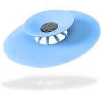  осушение . покрытие волосы catcher фильтр мусор получить останавливаться вода переключатель кухня ванная уборная одним движением тип ([ голубой ], диаметр 10cm)