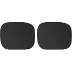 【互換品】 静電気吸着 UVカット 車用サイドシェード 工具不要 簡単貼り付け 取り外し 遮光 断熱 車内快適(ブラック(2枚セット))