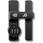  замок салон дверь ключ установленный позже часть магазин раздвижная дверь установленный позже замок ( черный )