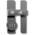  замок салон дверь ключ установленный позже часть магазин раздвижная дверь установленный позже замок ( серый )