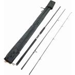 EVA 10 футов 3m спиннинг 3 деталь 10ftsi- bass удочка medium ложный палтус ( черный, 10ft(3m))