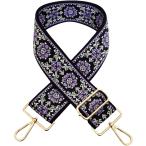  плечо ремешок сумка для futoshi . плечо ремень установленный позже одиночный товар плечо шнур замена настройка возможность ( violet черный )