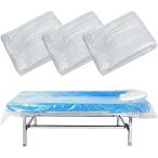  одноразовый непромокаемая простыня водонепроницаемый покрывало виниловый массажный стол покрытие Esthe уход ( прозрачный, 100 шт. комплект 90x180cm)