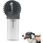  собака шампунь щетка венчик ванна домашнее животное силикон кошка ...( черный, средний )