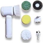  электрический уборка щетка полировщик беспроводной USB зарядка ванная пол окно кухня ( белый 5in1 щетка комплект )