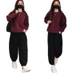  тренировочный длинный рукав верх и низ одежда для дома джерси Parker Jim тренировка часть магазин надеты женский ( лиловый, Free Size)