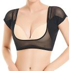  впитывание пота сетка внутренний рубашка бок пот водонепроницаемый накладка имеется женский удобный Sara Sara ультратонкий эластичный . вода антибактериальный ( черный, XL)