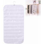  аксессуары для волос место хранения настенный карман орнамент серьги жестяная банка значок место хранения ( белый, ширина 43cmx длина 85cm( двусторонний 80 карман одна сторона 4)