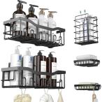  ванна место хранения 5 позиций комплект автобус подставка орнамент место хранения умывание шт. душ подставка мыло держатель зубная щетка держатель ванная ( черный, на фото )