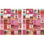  модный . симпатичный открытка 30 шт. комплект открытка размер Северная Европа Корея за границей интерьер смешанные товары ( розовый / 2 комплект 60 листов ввод )