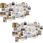  модный . симпатичный открытка 30 шт. комплект открытка размер Северная Европа ( натуральный /2 комплект 60 листов ввод, 14.3cm x 9.3cm)