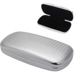  очки кейс твердый очки кейс aluminium довольно большой тонкий тонкий compact мужской женский .. форма дизайн ( серебряный )