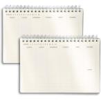  we k Lee Planner неделя Note блокнот ske Jules . дата нет 2 шт. комплект ( прозрачный )