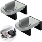  окно блокировка стопор предотвращение преступления вспомогательный замок рама окно блокировка окно стопор предотвращение преступления товары ключ ребенок безопасность блокировка замок ( серебряный, 2 шт )