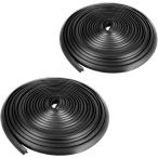 [ сменный товар ] обвес молдинг резина передняя фара машина дверь молдинг крыла край двери протектор t знак type ( черный 2 шт, ширина 5mm)