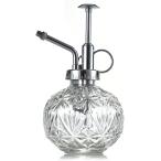  стекло опрыскиватель Vintage способ лейка 240ml первоклассный Mist распылитель модный заполняющий бутылка растения ( серебряный форсунка, прозрачный )