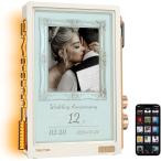 Wi-Fi6 соответствует Times Frame цифровая фоторамка кожа новый . половина прозрачный RGBIC установка 500. Thema ( Aurora белый )