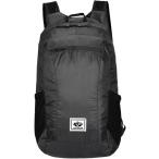  складной легкий рюкзак бег attack рюкзак ходьба велоспорт poketabru водонепроницаемый ( черный, Free Size)