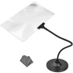 拡大鏡 スタンドルーペ 4倍 卓上 読�