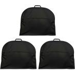  костюм покрытие перевозка сумка для одежды одежда покрытие европейская одежда покрытие костюм покрытие складной нетканый материал хранение репеллент от моли ( черный, 3 шт )