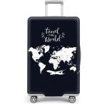  Carry кейс покрытие чемодан покрытие багажник защита модный глаз печать царапина предотвращение карта эластичный легкий ( чёрный, M)