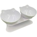  капот миска кошка .. тарелка посуда рис тарелка вода .. тарелка еда .... собака ( белый, 2 шт )