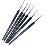  поверхность . кисть первоклассный акварель кисть пластиковая модель кисть маленький кисть акриловая краска первоклассный кисть масло картина кисть для макета кисть ( черный, 6шт.@)