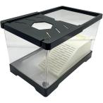  черепаха аквариум садок для разведения клетка высота шт. крышка имеется акрил производства ( черный, M)