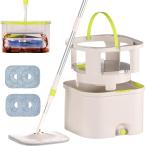  вращение швабра ведро имеется пол швабра грязный вода разделение . вода проект мойка . вода цельный швабра ведро комплект уборная не необходимо MDM ( белый, Medium)