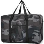  большая вместимость сумка "Boston bag" камуфляж камуфляж -ju Carry on мужской ( черный, L)