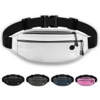  бег сумка тряска нет наклонный .. поясная сумка водонепроницаемый эластичный jo серебристый g система безопасности сумка ходьба сумка ( белый )