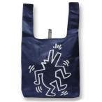 キースヘリングエコバック-1 NV/ネイビー 135157 APJ/アートプリントジャパン