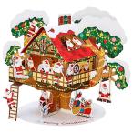  Рождество карта в европейком стиле Sanrio S7331 цельный с подсветкой мелодия - карта tree house цельный карта батарейка заменяемый Christmas card поздравительная открытка 