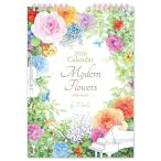 ショッピング卓上カレンダー 2026 カレンダー 壁掛け・卓上 モダンフラワー 酒井隆嗣 Sサイズ（H200×W138mm） CAL-211 令和8年 フロンティア