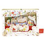 バースデーカード スヌーピー ガーランドと音符 EAO-784-805 ホールマーク 誕生日カード グリーティングカード ポップアップカード 立体カード Birthday