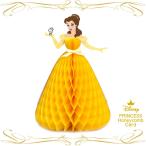 Disney ディズニー プリンセス ハニカム多目的カード ベル HC-115566  美女と野獣 おしゃれ かわいい グリーティングカード 多用途