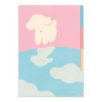 mula прозрачный держатель A4 размер 3 карман ясная погода MUCH-02ryuryu/RYU-RYU