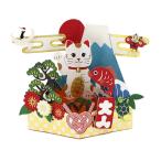  Рождество карта японский стиль миникар doAPJ манэки-нэко XC-137908 цельный карта искусство принт Japan Christmas card поздравительная открытка 