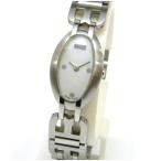 バリー レディースウォッチ 腕時計 クオーツ 楕円型 SS シェル盤【中古】(43728)