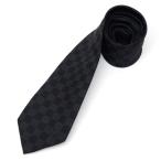 ショッピングヴィトン ルイ・ヴィトン LOUISVUITTON ネクタイ・ダミエ クラシック 8CM M78752 ノワール シルク100％ 【中古】(65077)