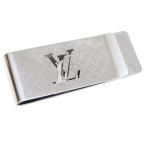 ルイ・ヴィトン LOUISVUITTON マネークリップ ビルクリップ・シャンゼリゼ M65041 シルバー スティール 【中古】(68439)